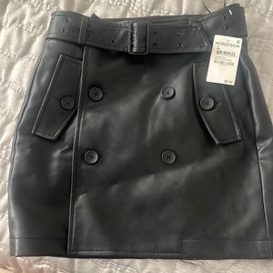 BlankNYC faux leather skirt